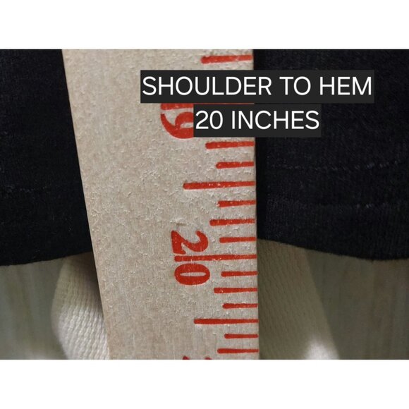 NWT Commense Black Long Sleeve Open Back Tie Detail Top Medium - Picture 6 of 7